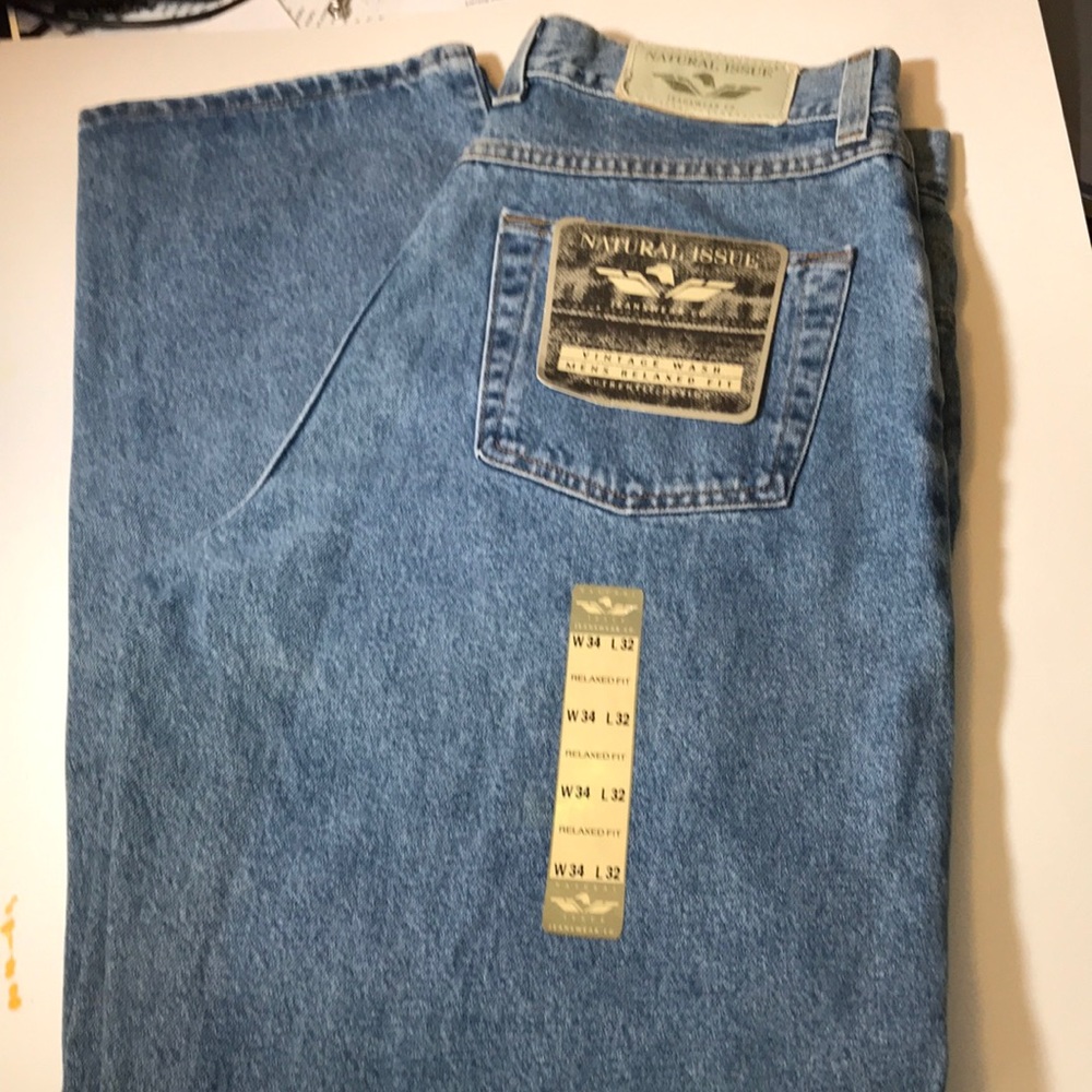 Natural Issue Jeans. w34.  L32